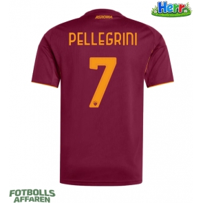 AS Roma Lorenzo Pellegrini #7 Hemmatröja 2025-26 Kortärmad